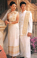Wedding dress & suit